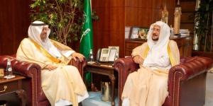 وزير الشؤون الإسلامية يستقبل سفير خادم الحرمين الشريفين المعين حديثًا لدى لبنان
