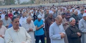 امتلاء الساحات بالمواطنين أثناء صلاة عيد الأضحى بالدقهلية.. صور