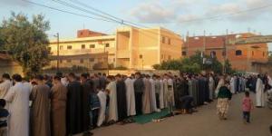 الآلاف يؤدون صلاة عيد الأضحى بمحافظة المنوفية.. مباشر