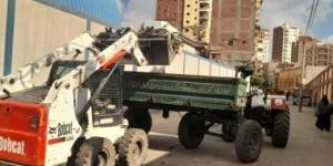 رفع 2044 طن قمامة وتحرير 120محضراً تموينياً متنوعاً بكفر الشيخ