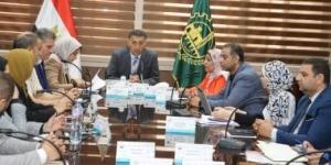 اجتماع تنسيقى بالقليوبية لدعم التحول الرقمى والمشروعات المستدامة