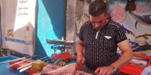 مفيدة لمرضى القلب.. سمكة التونة البيضاء تظهر فى أسواق دمياط.. صور