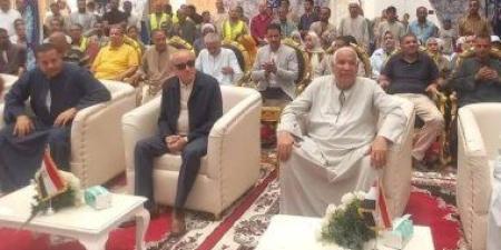 محافظ الأقصر يشهد افتتاح محطة الصرف الصحى بقرية أصفون المطاعنة
