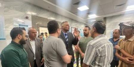 مرور مفاجئ لمحافظ جنوب سيناء على مجمع الفيروز الطبى