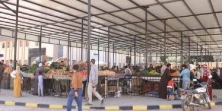 برنامج التنمية المحلية بصعيد مصر يقضي على الأسواق العشوائية .. صور