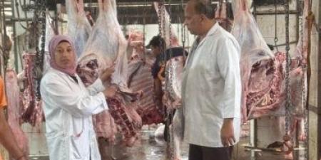 عدد الأضاحى بالمجازر الحكومية بالإسكندرية بلغ 872 رأسا فى أول أيام العيد