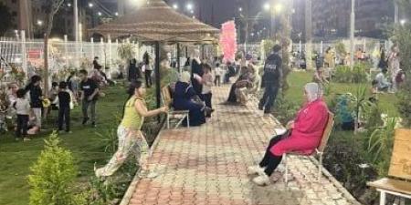فرحة العيد تملأ المنصورة والحدائق العامة تحتضن احتفالات المواطنين.. فيديو