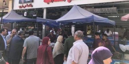 محافظ الدقهلية يتفقد المعرض الدائم للسلع الغذائية بحى غرب المنصورة