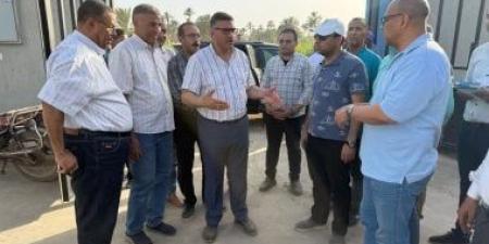 محافظ قنا يتفقد المجزر النصف آلي بقوص ويوجه بسرعة تشغيله
