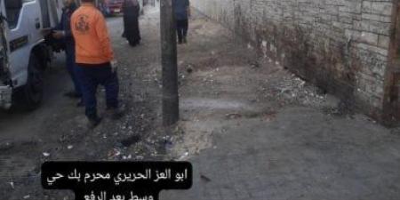 استجابة لشكاوى المواطنين.. محافظ الإسكندرية يشدد على رفع المخلفات من الشوارع