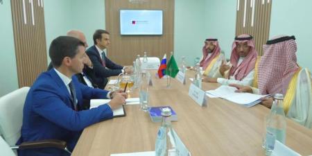 وزير الصناعة يجتمع مع رئيس صندوق الاستثمار المباشر الروسي لمناقشة فرص تعزيز الشراكة الاستثمارية