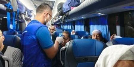 الحجر الصحي بجنوب سيناء يتابع عودة الحجاج المصريين عبر ميناء نويبع