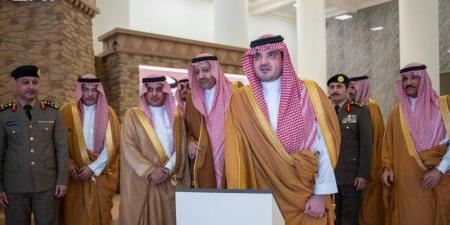 وزير الداخلية يضع حجر الأساس لمركز العمليات الأمنية الموحدة (911) بمنطقة الباحة