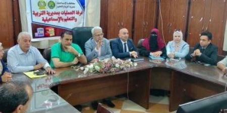 تعليم الإسماعيلية تستقبل رؤساء لجان الثانوية العامة وتعلن جاهزية 34 لجنة