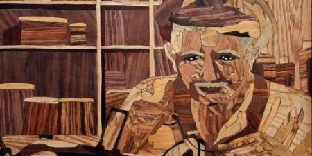 بسنت الخطيب دافنشى كفر الشيخ ترسم لوحات نطاقة وجداريات تعبر عن المشاعر.. صور