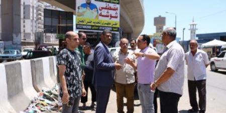 نائب محافظ الدقهلية يتفقد ميدان سندوب لبحث البدء فى أعمال تطويره
