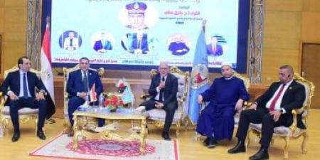 استراتيجية بناء الدول ومعركة الوعي في أولى جلسات «إنجازات الرئيس السيسي» بجامعة سوهاج