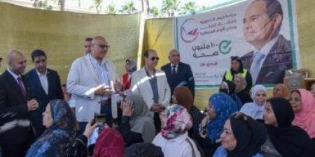 محافظ الإسكندرية يشهد انطلاق حملة للتبرع بالدم تزامنًا مع اليوم العالمي لها