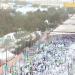 الحجاج ينفرون من عرفات إلى مزدلفة