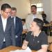رئيس جامعة بنها يتفقد انتظام الامتحانات بكليات العلاج الطبيعى والعلوم والهندسة