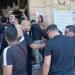 محمود الليثي ورضا البحرواي فى تشييع جثمان والد حمو بيكا بالإسكندرية.. صور