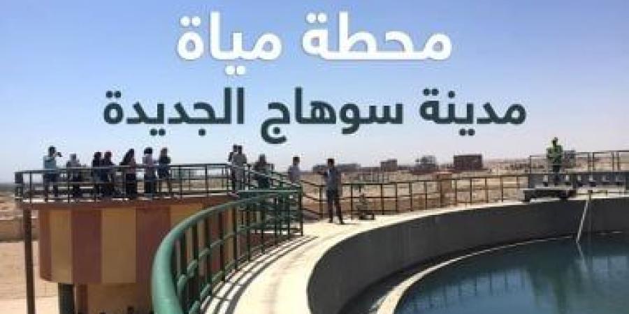 محطة مياه سوهاج الجديدة.. مشروع تنموي ضخم لتعزيز خدمات مياه الشرب