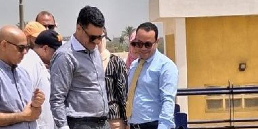 رئيس مياه القليوبية يتفقد محطة مياه كوم أشفين المرشحة بعد تجديد المروقات