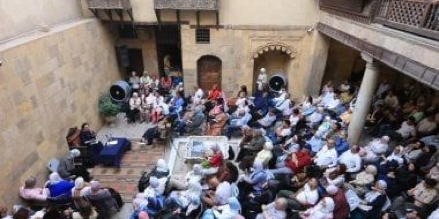 ندوة فى بيت السنارى تتناول مفهوم "الابتلاء والألم عند الصوفية"