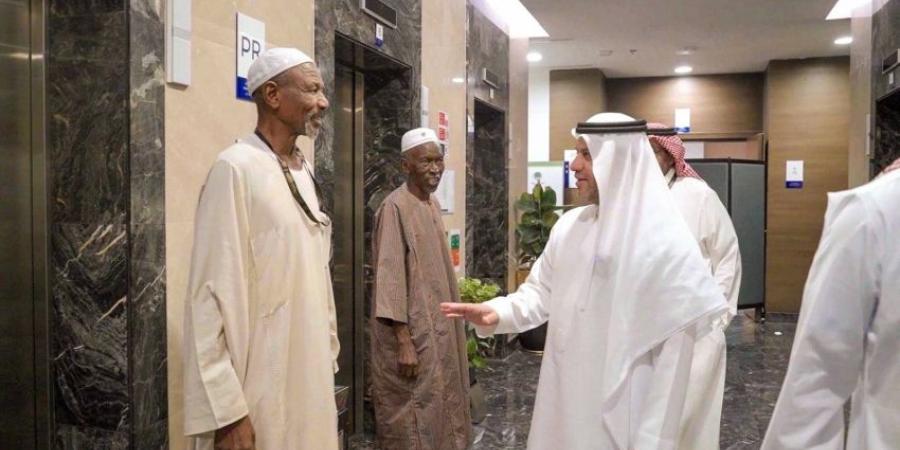 رئيس اللجنة العليا لأعمال الشؤون الإسلامية بالحج يتفقد مقر ضيوف خادم الحرمين الشريفين من السودان