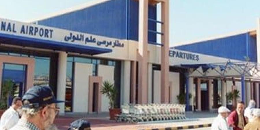 اليوم.. مطار مرسى علم الدولى يستقبل 40 رحلة طيران دولية ضمن 164 أسبوعية