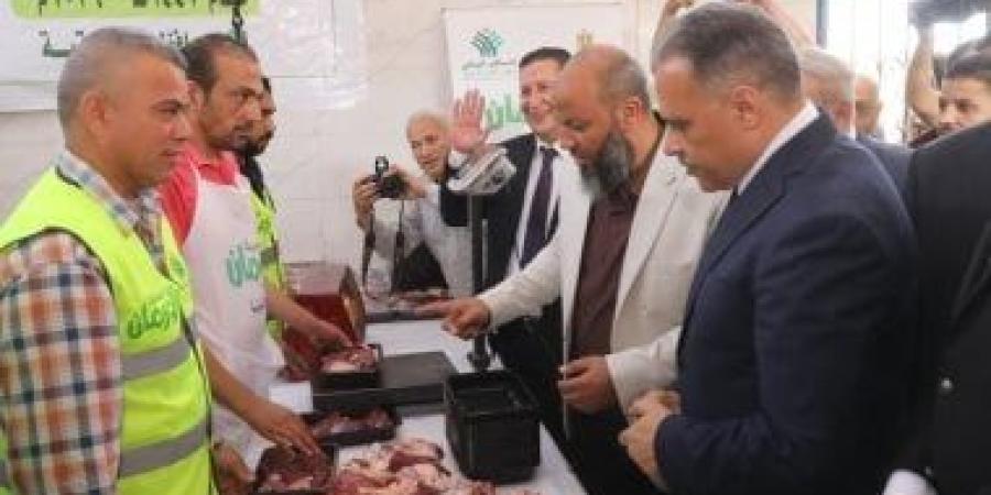 محافظ الشرقية يشهد أعمال ذبح الأضاحي ضمن حملة «صك الأضحية 2026»