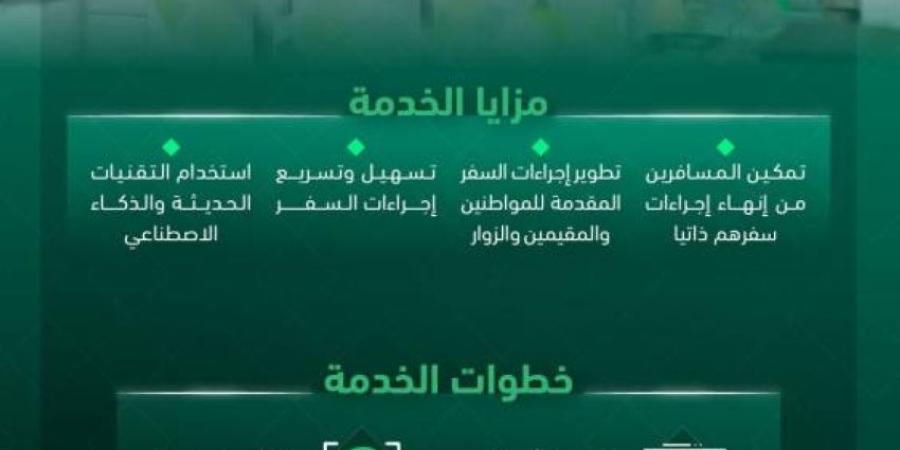 الجوازات: البوابات الإلكترونية خدمة ذاتية لتسهيل مغادرة ضيوف الرحمن عبر المطارات الدولية