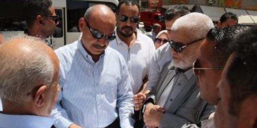 محافظ السويس يطلق أعمال تطوير وتوسعة مسجد الشهداء التاريخي