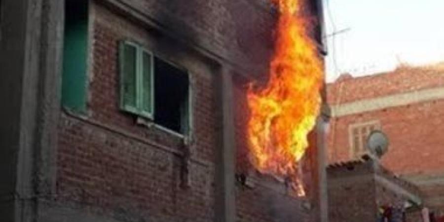السيطرة على حريق داخل منزل من 3 طوابق بعزبة عاشور بالفيوم دون إصابات