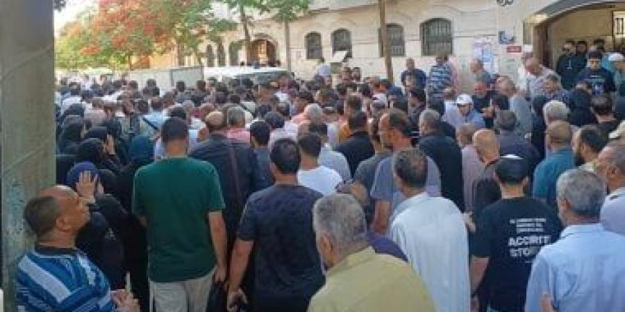 تشييع جنازة الفنان الشاب كريم عبد العليم بمقابر عواره فى طنطا.. صور