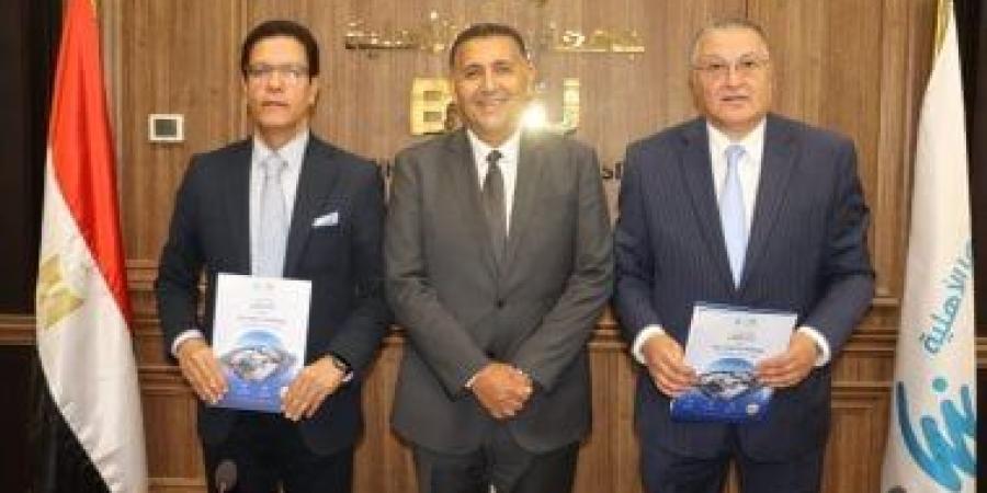 بروتوكول تعاون بين جامعتي بنها الأهلية والحكومية لإنشاء مستشفى جامعي