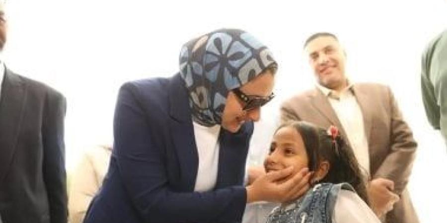 محافظ الوادى الجديد تتفقد مبنى إدارة التضامن الاجتماعى بباريس لبحث استغلاله