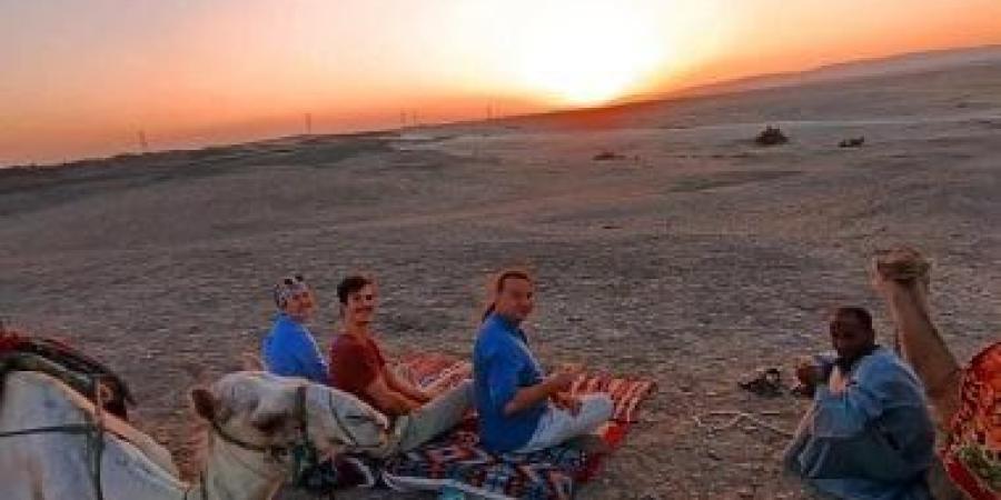 رحلات السفارى الجبلية متعة سياح العالم غرب الأقصر.. صور