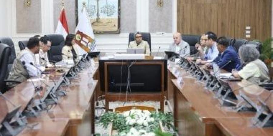 محافظ الوادي الجديد تبحث مع وفد الفاو تنفيذ مشروعات زراعية للشباب