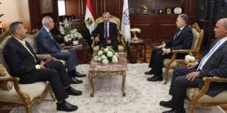 محافظ بنى سويف يستقبل السفير علاء يوسف رئيس الهيئة العامة للاستعلامات